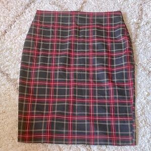 Like NEW! Plaid Pencil Skirt